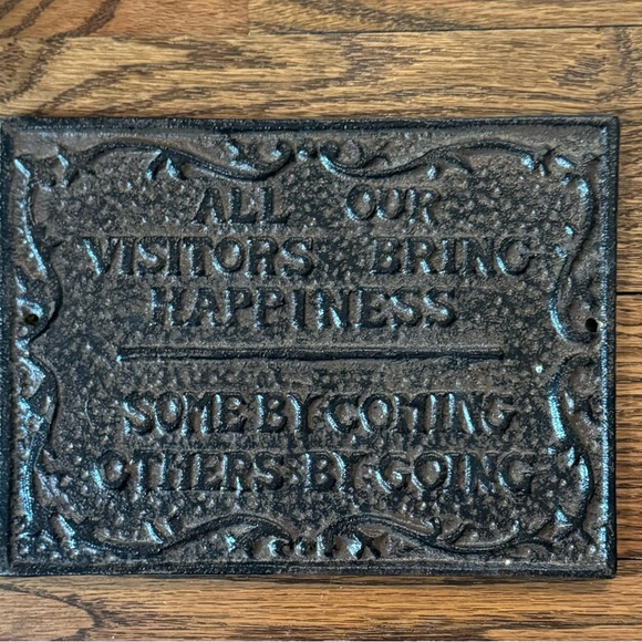 Metal WELCOME  Plague - Picture 1 of 1